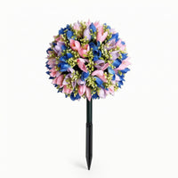 Topiary Ball Flowers with Ground Stake Outdoor Decorations