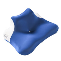 Memory Foam Neck Pillow with Groove Shape for Adults, Soft and Firm Support