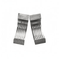 Threaded Locking Nut Jaw with Machined Grooves Metal Wheel Balancer Locking Nut Jaw for Mechanics, Tire Shop