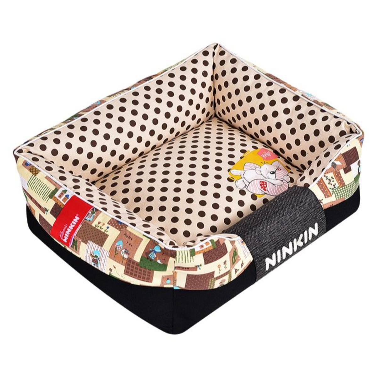 Calming Plush Pet Bed
Removable Cover
Warming Comfort