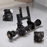 Brand New Rear Axle with Differential Metal Rear Axle Assembly Rigid Heavy-Duty for Builders, Mechanics, Trike Conversion, off-Road Vehicle Build