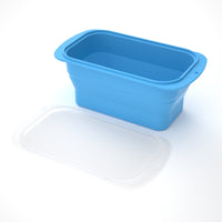 Large Silicone Ice Cube Mold with Lid, Foldable, 3.6L Capacity