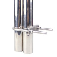 304 Stainless Steel U-Bolt Pipe Clamp with Nut, M6/M8, Various Sizes