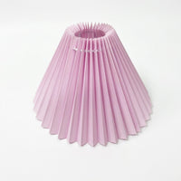 Lampshades for Ceiling Lights and Table Lamps with Pleated Textile Design, Small Lampshade for Bedside and Floor