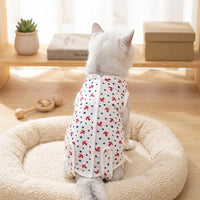 Cat Recovery Suit, Sleeveless Post-Surgery Clothing, Breathable Suit, Thin Recovery Wear for Unisex pet care