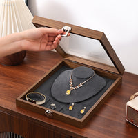Multifunctional Jewelry Box with Lid for Rings, Earrings, and Bracelets