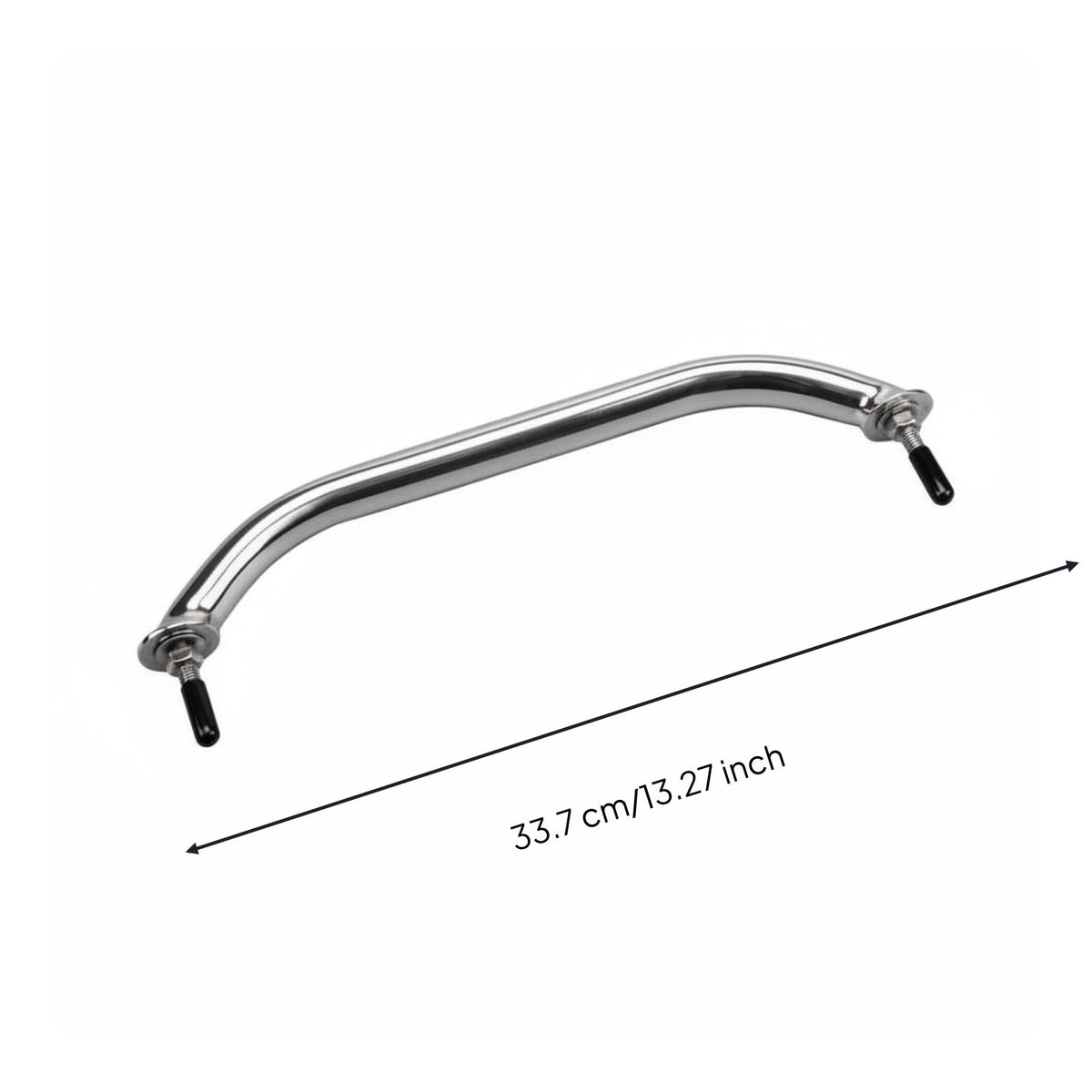 Stainless Steel Grab Bar Polished Finish Vehicle Hardware Heavy Duty for Seniors