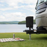 Electric Front Jack Cover Waterproof RV Front Jack Guard Cover Dustproof for Outdoor Storage