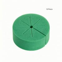 10 Pieces Propagation Plug Slotted Top Hydroponic Foam Plug Central Hole