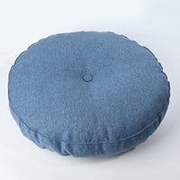 Padded Round Floor Cushion Textured Floor Seat Cushion Soft Thick for Balcony