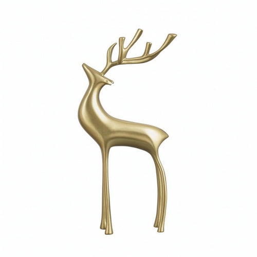 Deer Figurine Modern Deer Sculpture Minimalist for Entryway