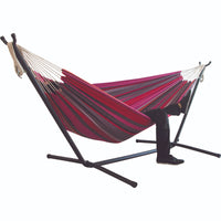 支架帆布吊床便携组装吊床户外旅行沙滩吊床hammock with stand