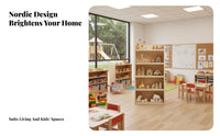 Multi-Tier children's Organizer Childsafe kids' Furniture Stable framework Large Capacity for Nursery, Living Room, Bedroom
