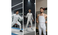 Fencing Chest Protector Guard Fencing with Straps Rigid Plastron for Fencers, Men