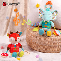 Sozzy新生儿车挂玩具宝宝安抚婴儿车挂车载玩具婴儿推车挂件