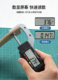 数显横式测厚仪 厚度计 测厚表珠宝珍珠尺圆型直径测量0-25.4mm