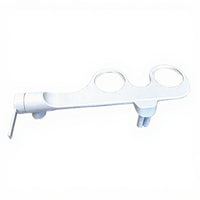 Dual-spray bidet, adjustable pressure