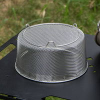 Stainless Steel Colander Easy to Clean Mesh Strainer Basket Long-Lasting