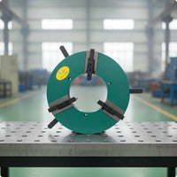 Welding Fixture Chuck Rotary Welding Chuck with Three Grippers Heavy-Duty for Welders, Machinists, Workshops