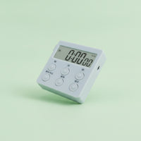 Alarm Clock Countdown Timer Electronic Kitchen Timer Large Display Cooking Timer Rechargeable Digital Timer with Magnetic Back Suitable for Cooking Study Gym Beauty Library