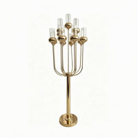 Floor Candelabra with Base Freestanding Floor Candelabra Romantic for Banquets
