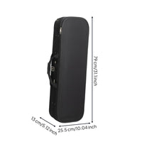 Full Size Violin Case Lightweight Violin Case Shockproof Musical Instrument Accessory for Performance