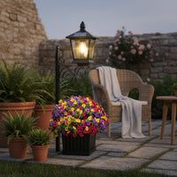Freestanding Solar Planter Lamp Auto on/deactivate Wall Mount Solar Planter