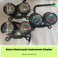 Motorcycle Speedometer Odometer Tachometer Universal Gauge