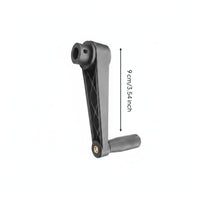 Nylon Crank Arm Foldable Machine Handle Revolving Crank Handle for Industrial Machinery, Workshop