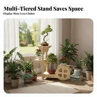 Multi-Level Planter Rack Space-Saving Plant Stand sturdy Duty for Balcony, Corner