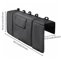 Truck tailgates Bike Pad Easy Installation Pickup tailgates Pad Tool Pockets Automotive Accessory for Cyclists