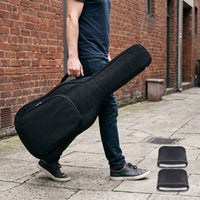 Hard Shell Electric Guitar Case for 39/40/41-inch Acoustic Guitars, High-Value Backpack Style