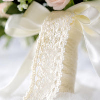 Snowy Bloom Bridal Arrangement Photo Prop Wedding Decor Romantic Design