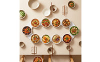 Rotating Dining Tray Oval Rotating Tray Stable for Families