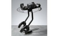 Bike Cargo Rack with Nylon Deck Tubular Rear Luggage Rack with Adjustable Carrier for Outdoor Riding