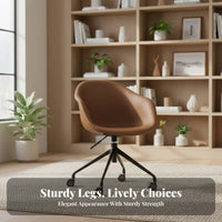 rotating Rolling Chair Minimalist Look Rolling Task Chair Modern and design for Bedroom