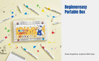 Acrylic Marker Pen Set, Watercolor Pens, Assorted Colors, Kids, Kindergarten, Student Art Supplies