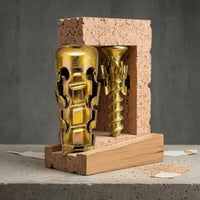 Metal Expansion Anchor 15 Mm Hole Depth Expansion Wall Anchor Gold-Toned