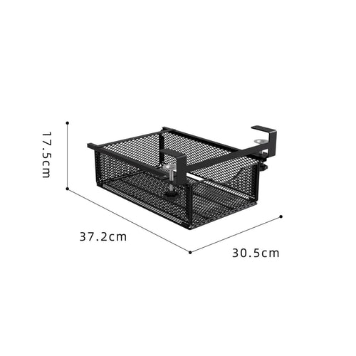 Hanging Pullout Basket Space Saving Pull-out Under Shelf Basket for Kitchen