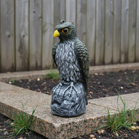 Realistic Garden Guardian Sculpture Statue Long-Lasting Plastic Garden Guardian Sculpture Decoy Realistic Raptor Statue