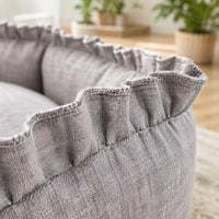 Washable Dog Couch Bed Soft and Comfy Removable Cover Pet Bed Pillow Design