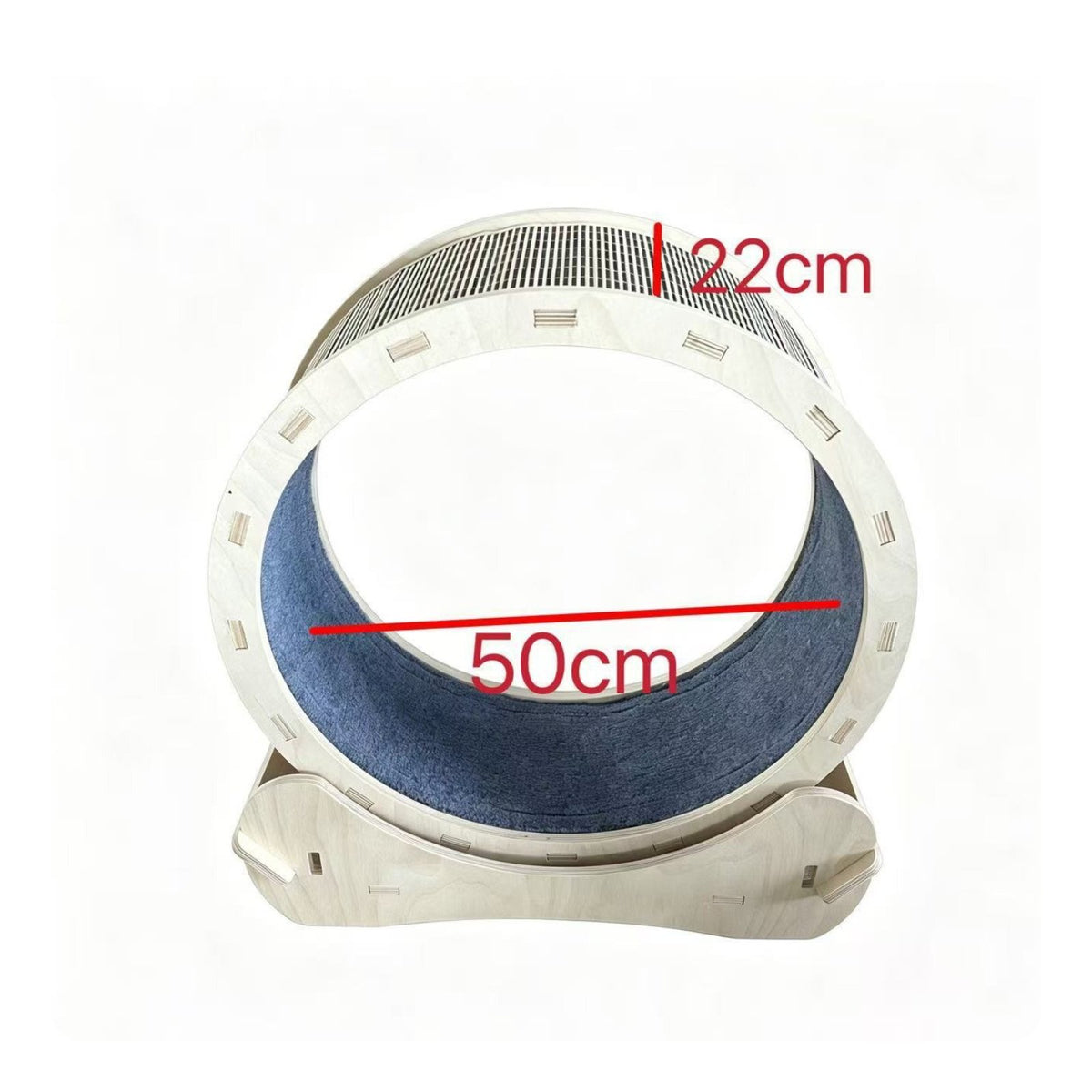 Wooden Pet Running Wheel Scratch-Resistant Pet Fitness Equipment Polished