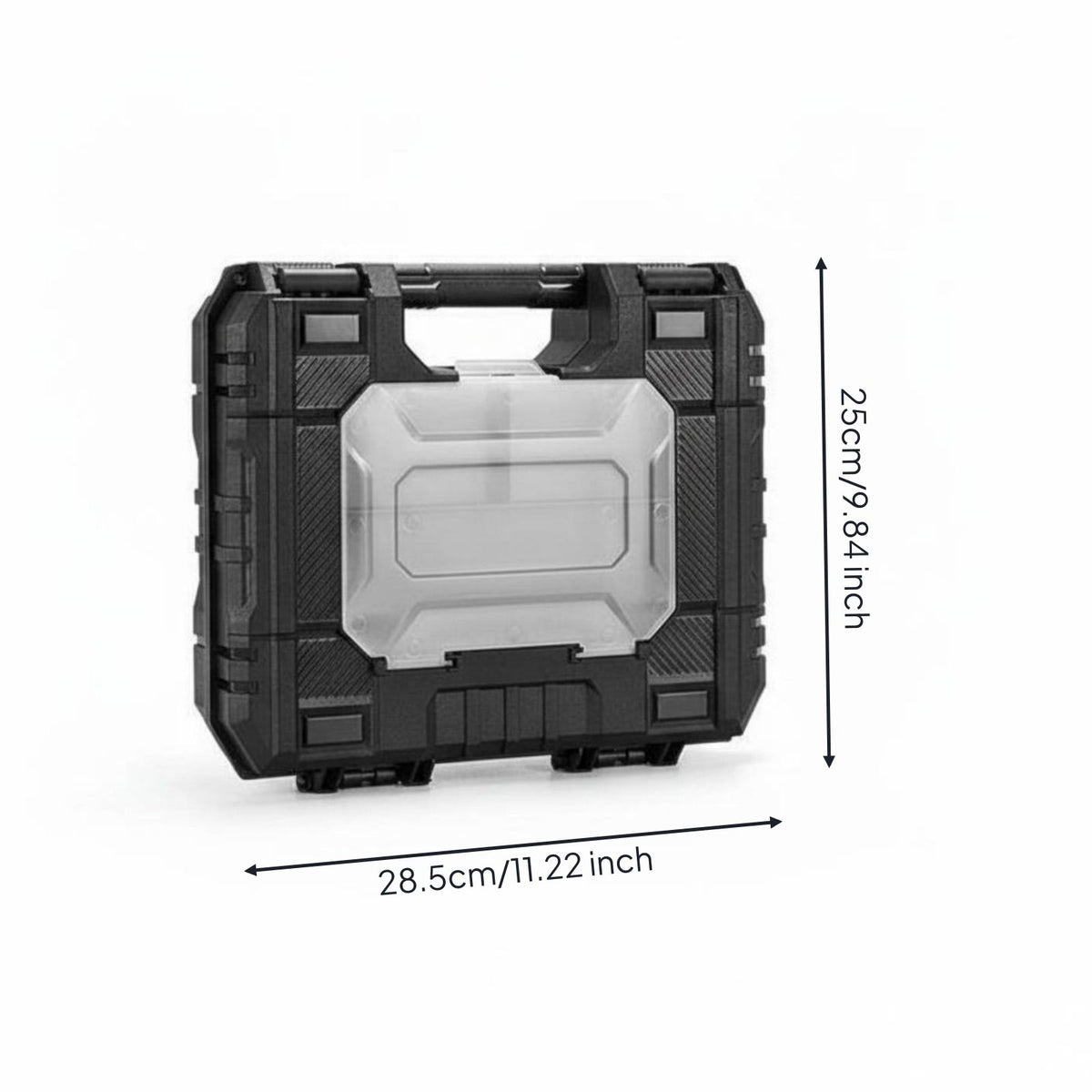 Tool and Screw Organizer Box Multi-Compartment Portable Equipment Hard Case
