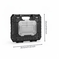 Tool and Screw Organizer Box Multi-Compartment Portable Equipment Hard Case
