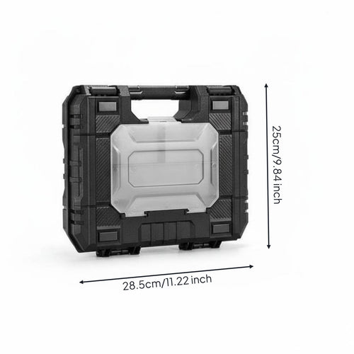 Tool and Screw Organizer Box Multi-Compartment Portable Equipment Hard Case