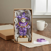 Angel Doll Souvenir Violet Jester Figurine
