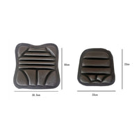 Sun Protection 3D Motorcycle Seat Cushion Non-Slip Shock Absorbing Seat Pad High Elasticity Motorcycle Comfort Cushion Ergonomic Design for Motorcyclists