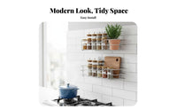 Adhesive Shower Basket Multi-Purpose Wall Shelf Rustproof for Renters, RV Owners