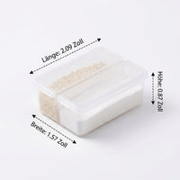 Small Spice Jars, Translucent White Spice Containers with Shaker Lid, Two-Compartment Moisture Resistant for Home Outdoor Use