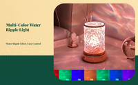 Aurora LED night light, dimmable